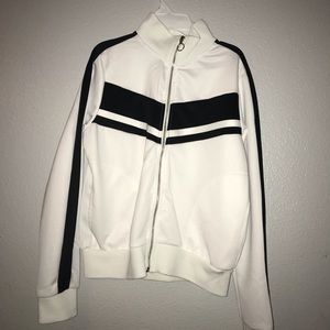 Black and white jacket